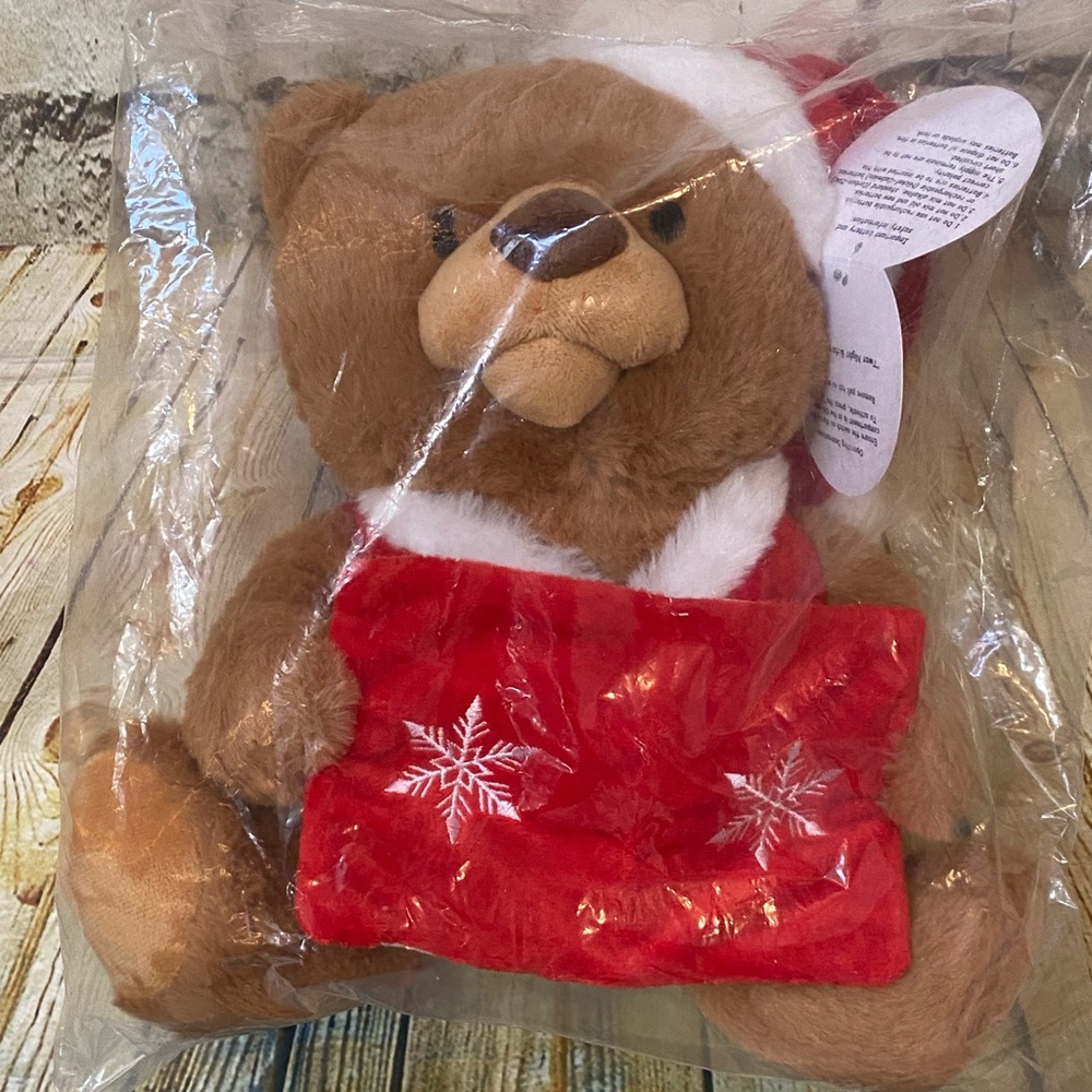 Holiday Lane Animated Classic Plush Story Telling Bear Multi New With Tag